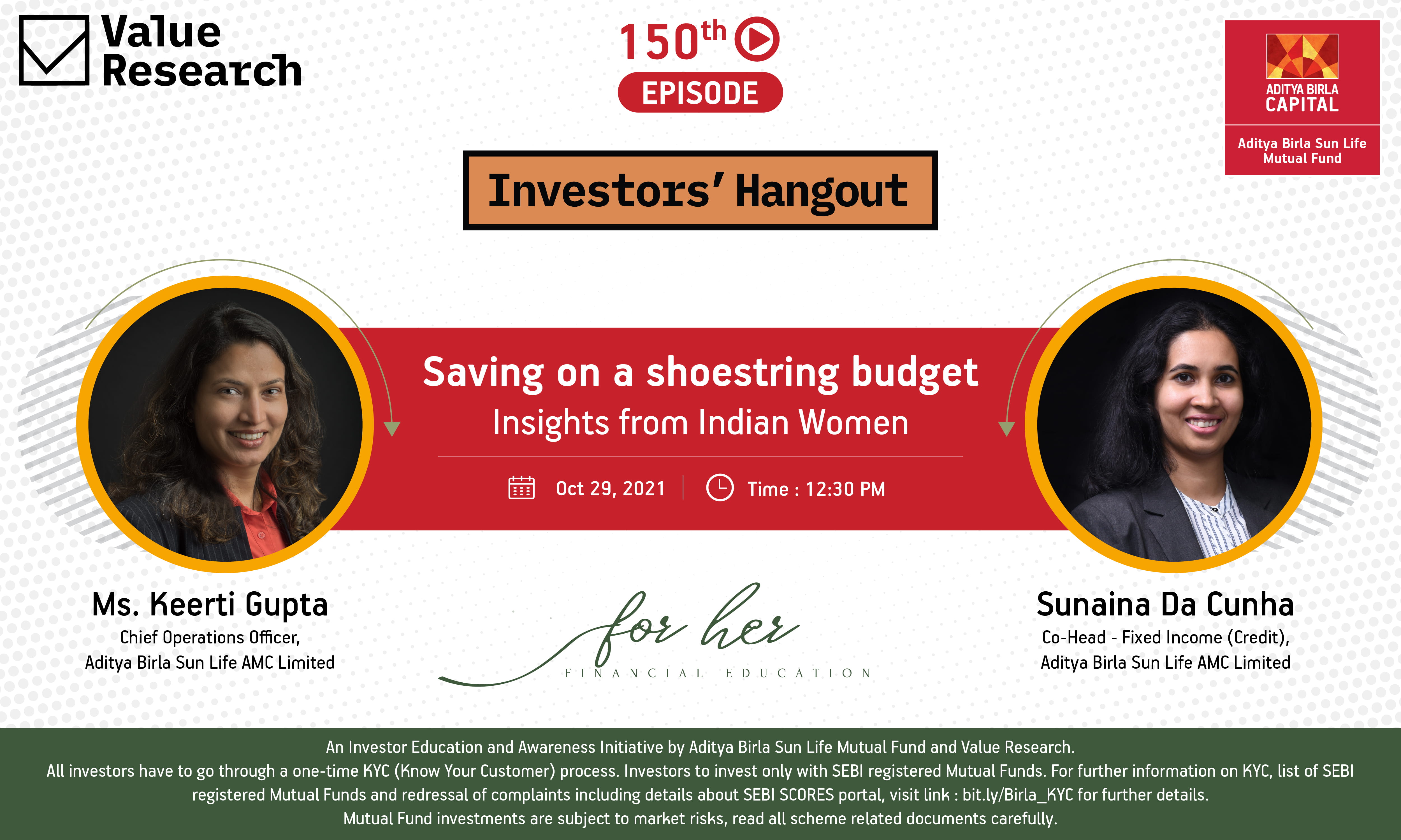 Episode 150 :Savings on a shoestring budget